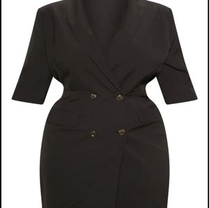 Plus Size Blazer Dress